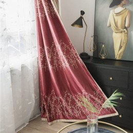 Záclona Na Míru Záclona American Plant Jacquard