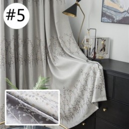 Záclona Na Míru Záclona American Plant Jacquard