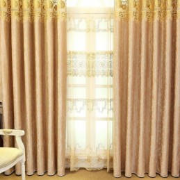 Polozatemňovací Závěs Vyrobený Na Míru, Závěs Z Keprového Sametu V Čínském Stylu S Výšivkou Do Obývacího Pokoje A Ložnice