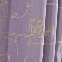 Bavlněná Zatemňovací Záclona Na Míru, Vyšívaná V Severském Stylu Do Obývacího Pokoje A Ložnice