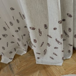 Severské Zatemňovací Závěsy Vyrobené Na Míru, Žakárové Závěsy S Rybí Kostí Do Obývacího Pokoje A Ložnice