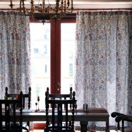 Záclona S Rostlinným Vzorem, Minimalistická Zatemňovací Záclona Na Míru Do Obývacího Pokoje/Ložnice