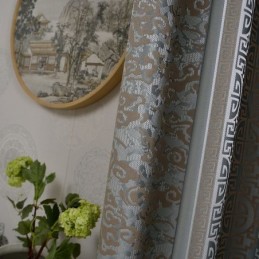 Severské Zatemňovací Závěsy Žakárové Do Obývacího Pokoje A Ložnice