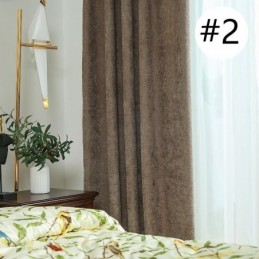 Zatemňovací Závěs, Závěs Na Míru, Severský Jednobarevný Žakárový Závěs Do Obývacího Pokoje A Ložnice