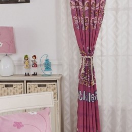 Bavlněné Zatemňovací Závěsy S Potiskem Koťátek A Koček V Dětském Stylu Do Obývacího Pokoje/Ložnice