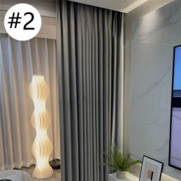 Moderní Zatemňovací Závěsy V Jednobarevném Žakárovém Provedení Do Obývacího Pokoje