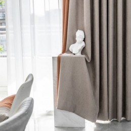 Moderní Šitá Záclona Na Míru, Záclona Ze Žinylky, Zatemňovací Do Obývacího Pokoje A Ložnice