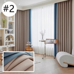 Moderní Šitá Záclona Na Míru, Záclona Ze Žinylky, Zatemňovací Do Obývacího Pokoje A Ložnice