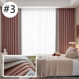 Moderní Šitá Záclona Na Míru, Záclona Ze Žinylky, Zatemňovací Do Obývacího Pokoje A Ložnice