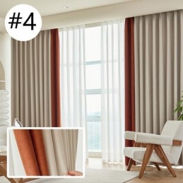 Moderní Šitá Záclona Na Míru, Záclona Ze Žinylky, Zatemňovací Do Obývacího Pokoje A Ložnice