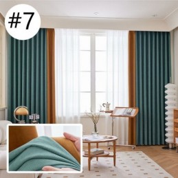 Moderní Šitá Záclona Na Míru, Záclona Ze Žinylky, Zatemňovací Do Obývacího Pokoje A Ložnice