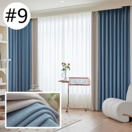 Moderní Šitá Záclona Na Míru, Záclona Ze Žinylky, Zatemňovací Do Obývacího Pokoje A Ložnice