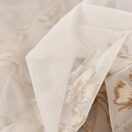 Dekorativní Průsvitné Záclony Na Míru, Záclony S Rostlinnou Výšivkou, Tylové Záclony Do Obývacího Pokoje, Ložnice