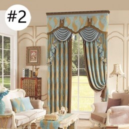 Luxusní Žinylkový Žakárový Závěs Na Míru, Elegantní Design, Dekorativní Závěs Do Ložnice