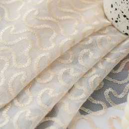 Vyšívané Průsvitné Tylové Závěsy, Průhledné Závěsy, Cortinas Do Obývacího Pokoje