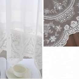 Vyšívaná Zatemňovací Závěs Na Míru, Luxusní Evropská Termoizolační Závěs Do Obývacího Pokoje