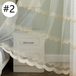 Průsvitné Záclony Na Míru, Záclonové Listy, Vyšívané Tylové Záclony Do Ložnice