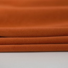 Oranžová Flanelová Zatemňovací Záclona Vyrobená Na Míru, Minimalistická Jednobarevná Látková Záclona Do Obývacího Pokoje/Ložnice