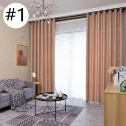 Moderní Luxusní Zatemňovací Závěs Na Míru, Závěs S Vlnovým Designem Do Obývacího Pokoje