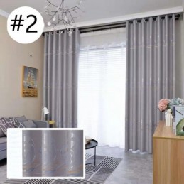 Moderní Luxusní Zatemňovací Závěs Na Míru, Závěs S Vlnovým Designem Do Obývacího Pokoje