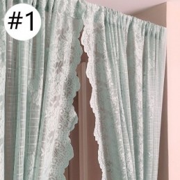 Elegantní Průsvitné Voálové Závěsy, Dekorativní Okenní Závěsy Do Obývacího Pokoje, Ložnice