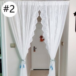 Elegantní Průsvitné Voálové Závěsy, Dekorativní Okenní Závěsy Do Obývacího Pokoje, Ložnice