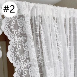 Elegantní Průsvitné Voálové Závěsy, Dekorativní Okenní Závěsy Do Obývacího Pokoje, Ložnice