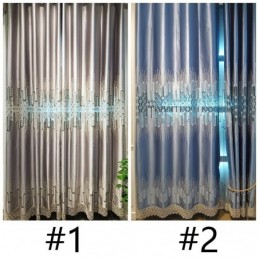 Luxusní Okenní Zvukotěsné Panely S Krajkovým Vyšíváním Do Obývacího Pokoje