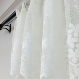 Moderní Květinový Závěs, Tylový Závěs Na Míru, Průhledný Do Obývacího Pokoje, Ložnice