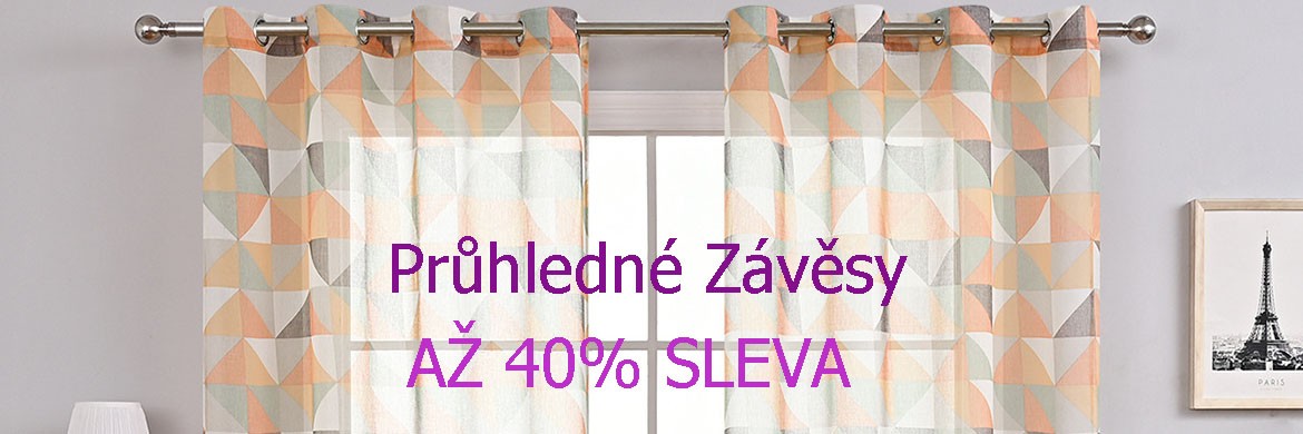 Průsvitné Závěsy